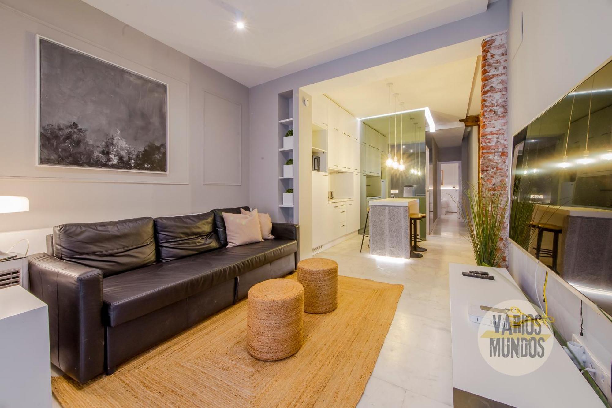 Cool Duplex Bajo Apt 7Pax Cerca De Tirso De Molina E2 Madrid Ngoại thất bức ảnh