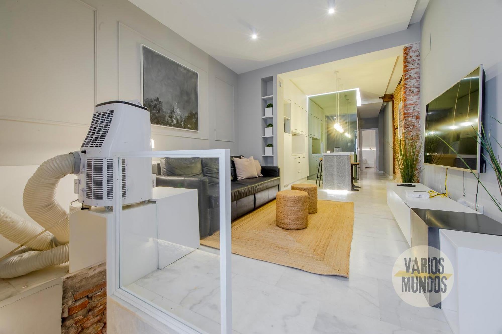Cool Duplex Bajo Apt 7Pax Cerca De Tirso De Molina E2 Madrid Ngoại thất bức ảnh