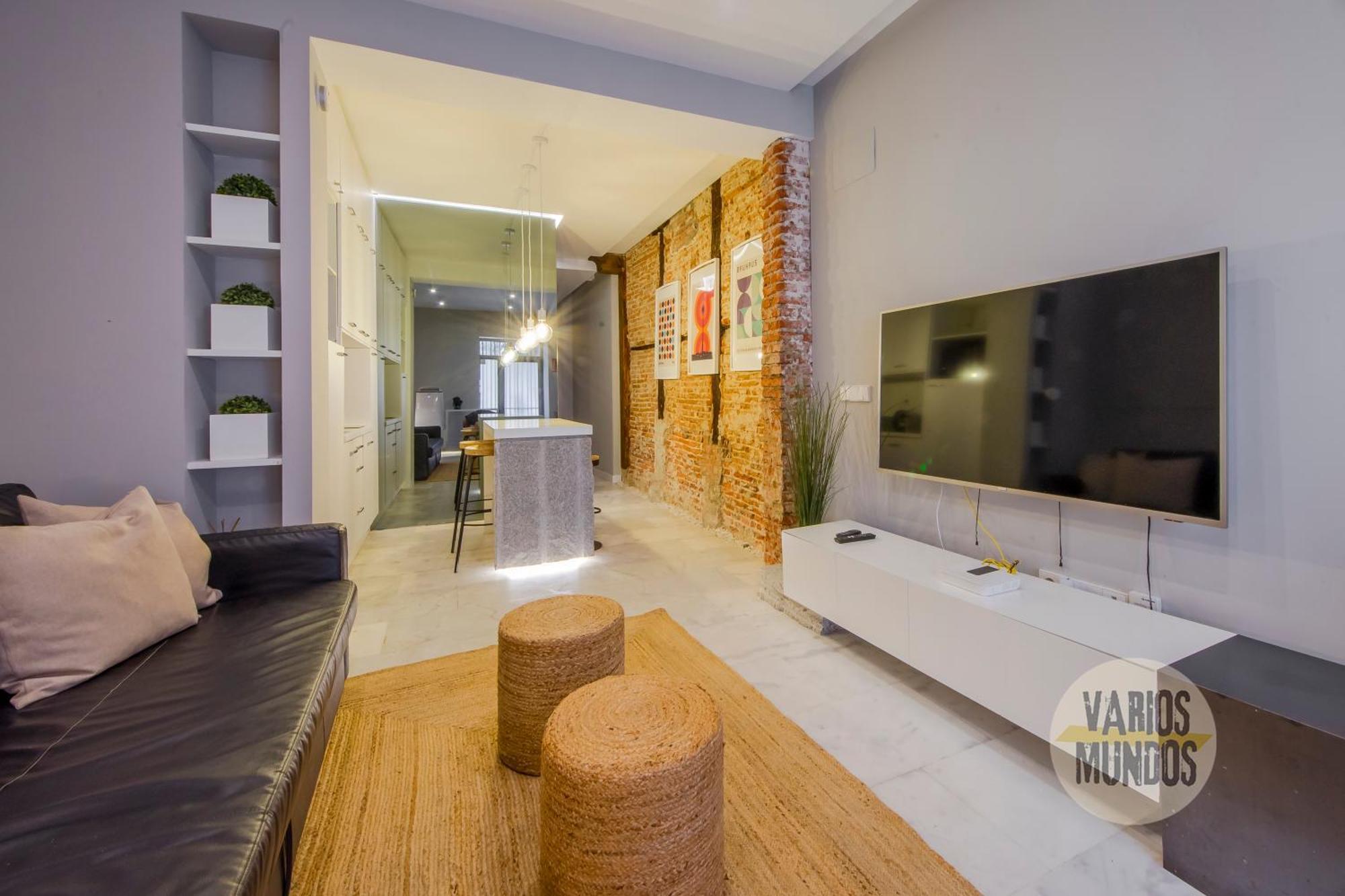 Cool Duplex Bajo Apt 7Pax Cerca De Tirso De Molina E2 Madrid Ngoại thất bức ảnh