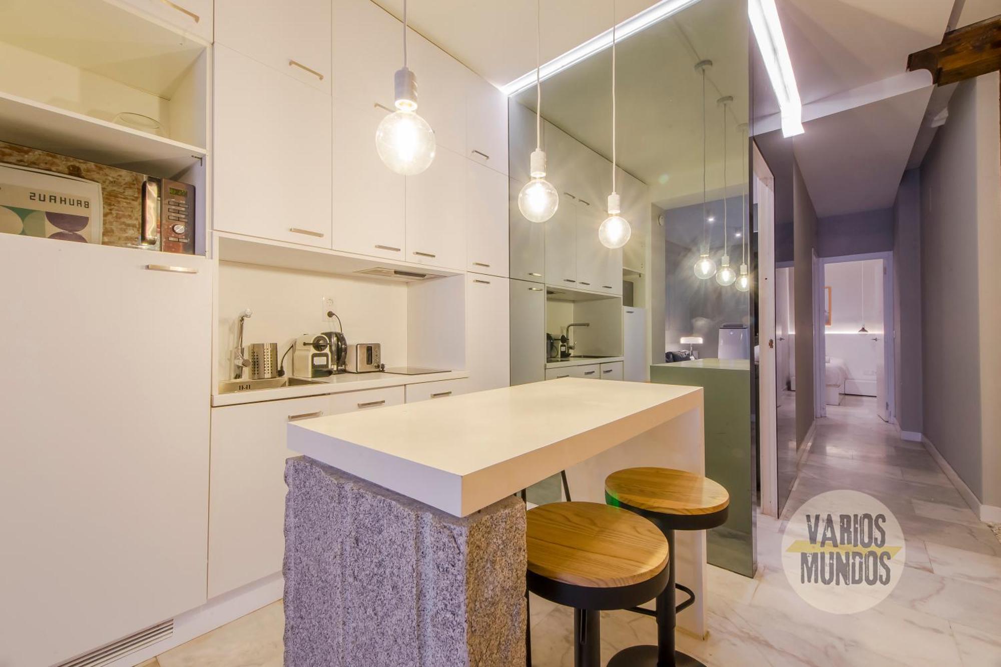 Cool Duplex Bajo Apt 7Pax Cerca De Tirso De Molina E2 Madrid Ngoại thất bức ảnh