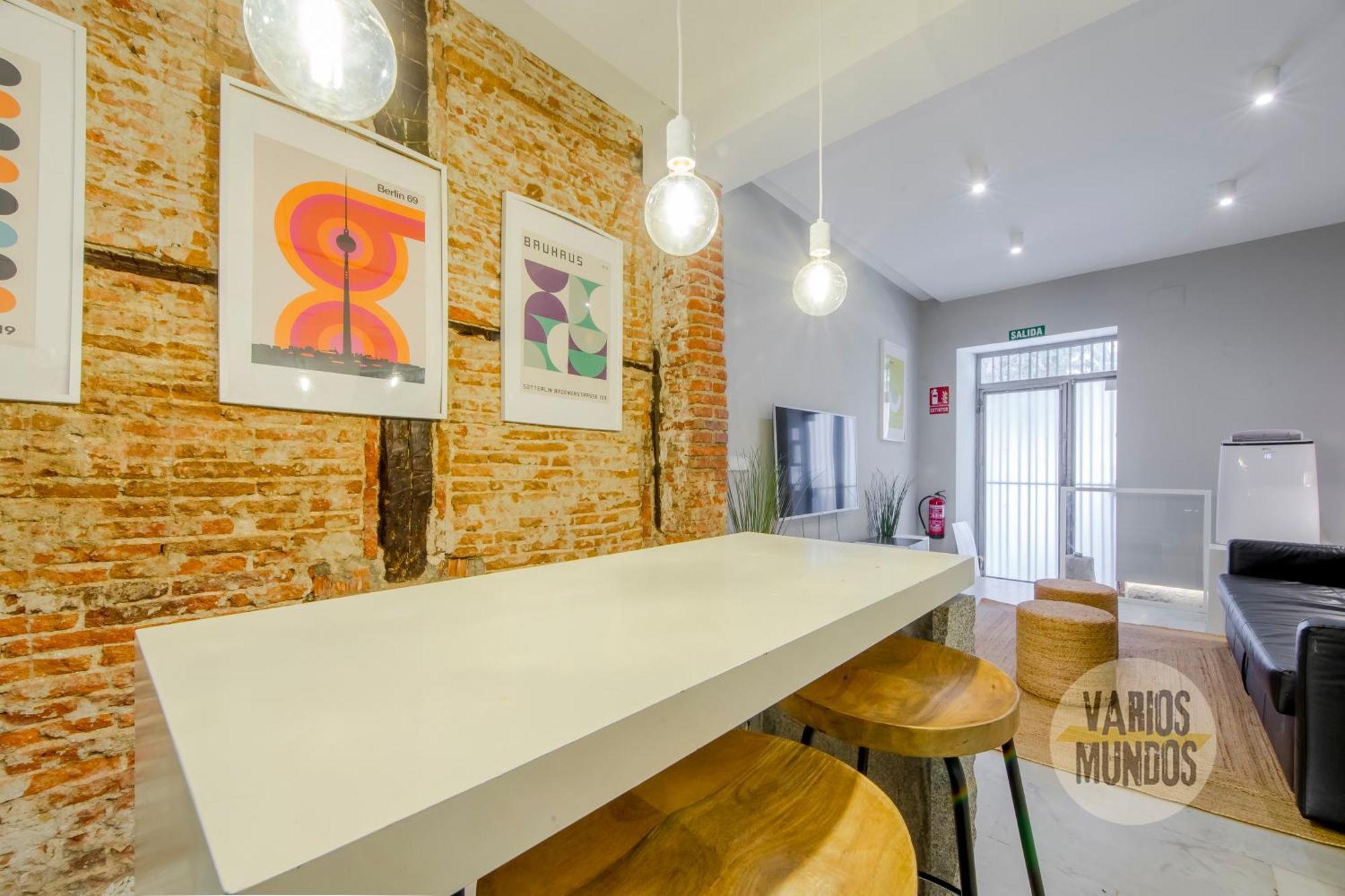 Cool Duplex Bajo Apt 7Pax Cerca De Tirso De Molina E2 Madrid Ngoại thất bức ảnh